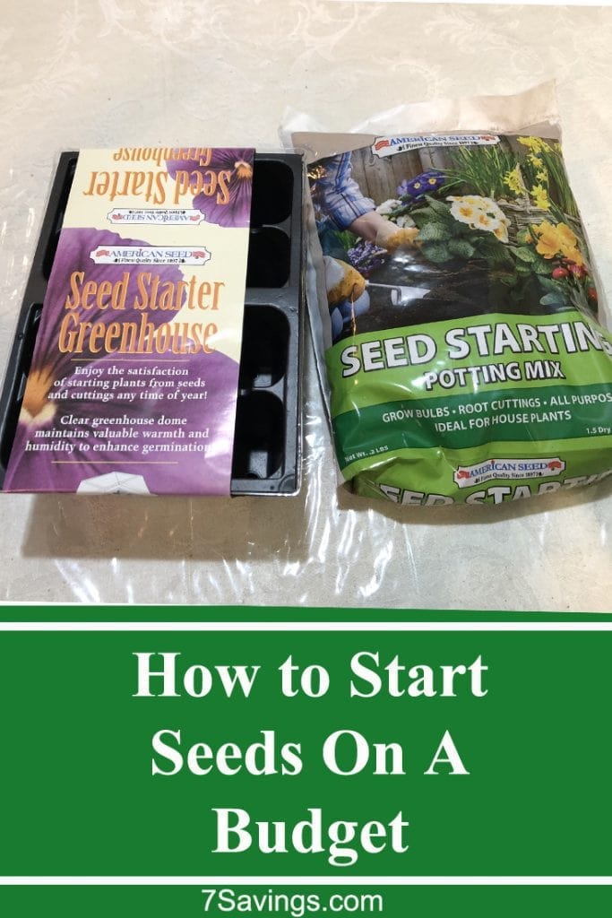 seed starting on a budget